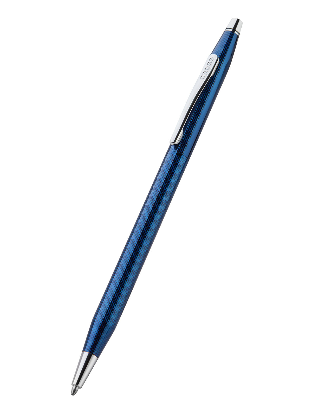 Bolígrafo Cross Classic® Century® de Laca Azul Cobalto Translúcido grabado punta de diamante