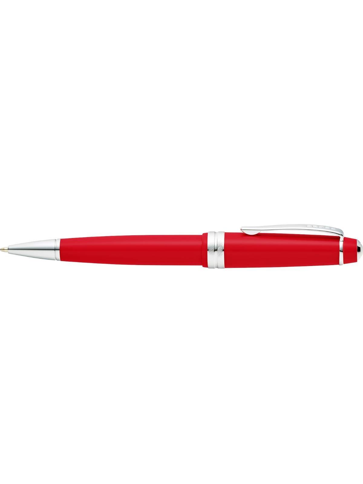 Bolígrafo Cross Bailey Light de resina color Rojo Brillante con detalles cromados