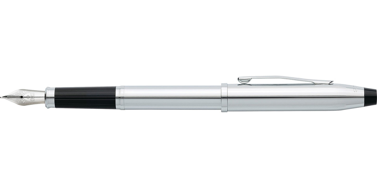 Cross Century II Lustrous Chrome Fountain Pen