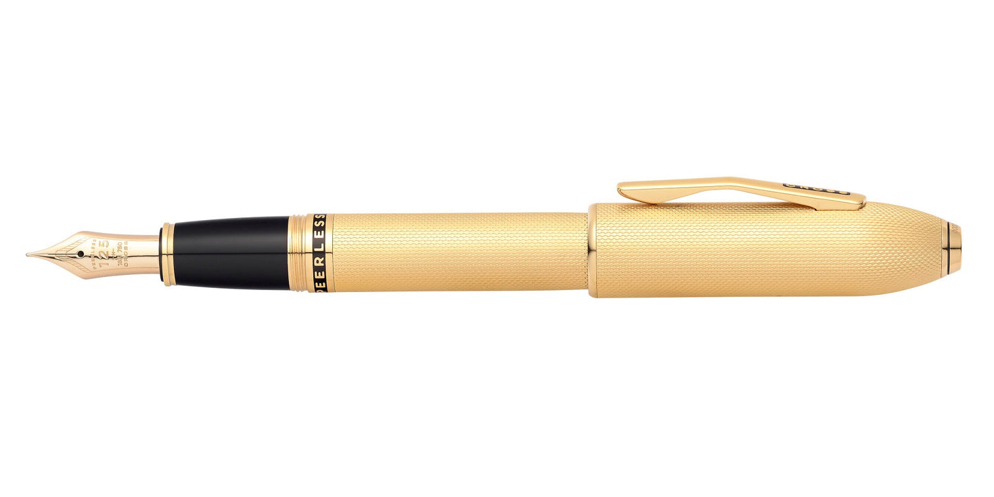 Peerless 125 23KT Gold Plated Fountain Pen