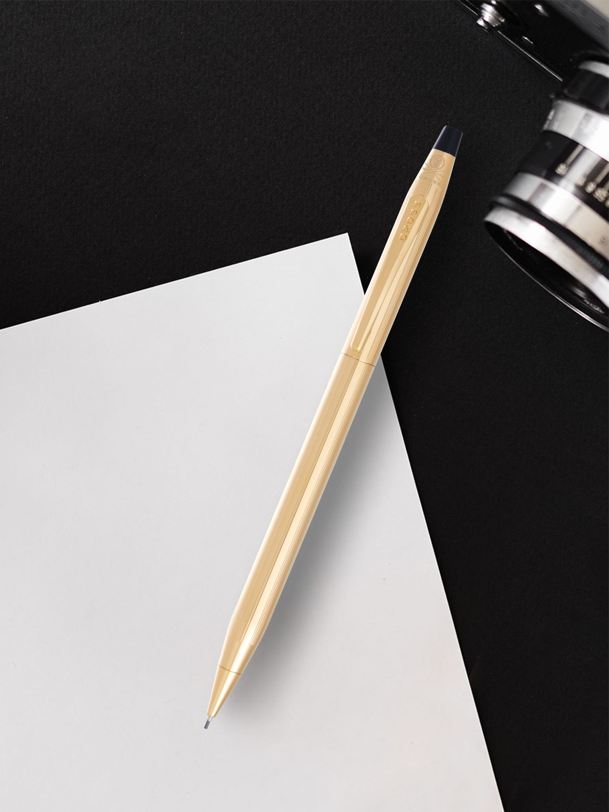 Portaminas de 0.7 mm Cross Classic® Century® de Plaqué Oro 23 Kts.