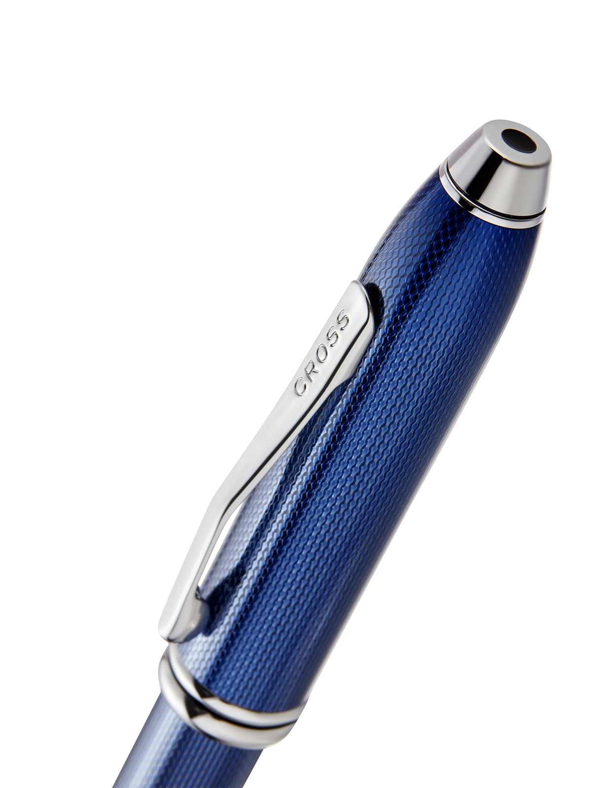 Bolígrafo Cross Townsend® de Azul Cobalto Translúcido grabado punta de diamante