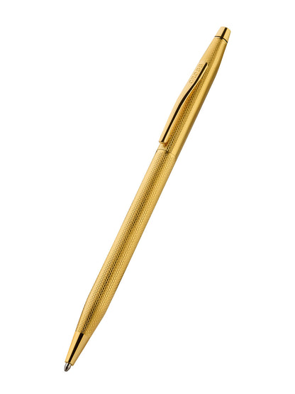 Bolígrafo Cross Classic® Century® de Plaqué Oro 23Kts grabado punta de diamante