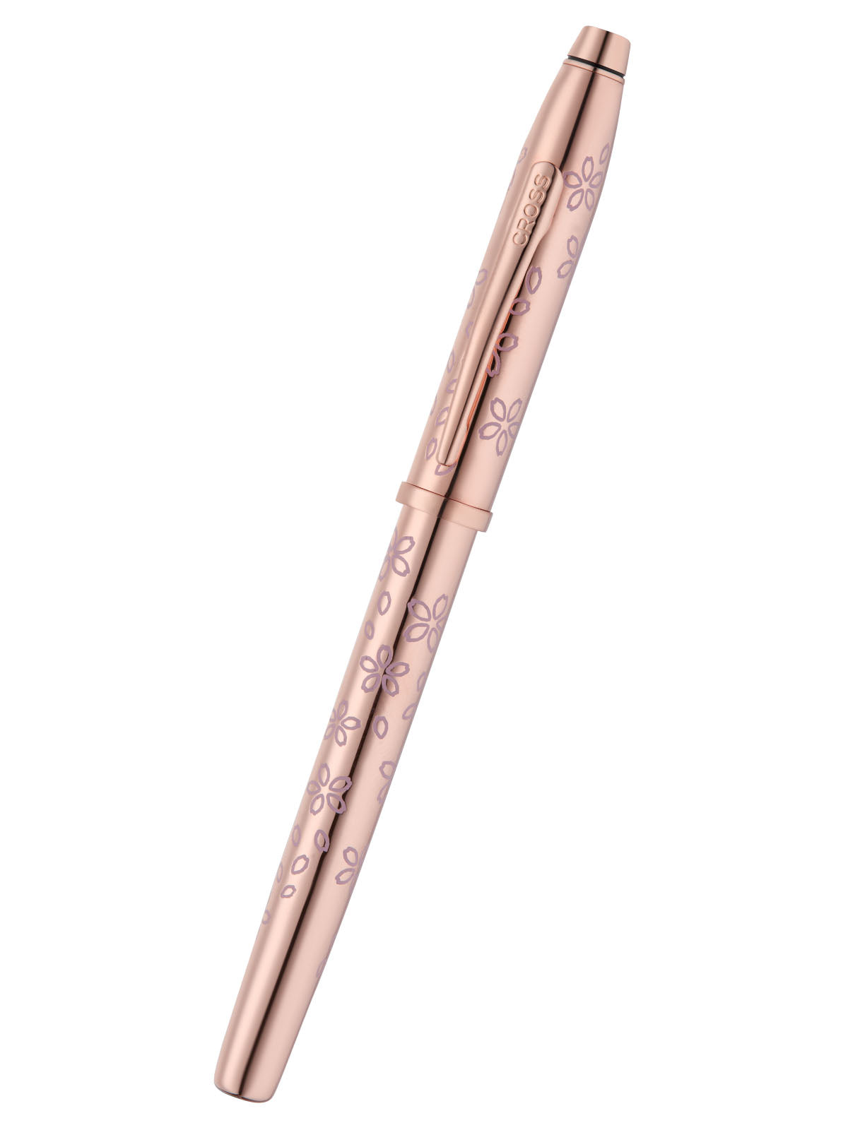 Rollerball Cross Century® II Cherry Blossom Plaqué Oro Rosa