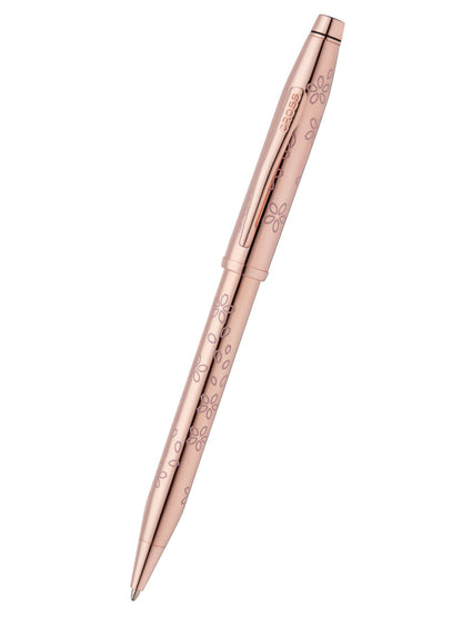 Bolígrafo Cross Century® II Cherry Blossom Plaqué Oro Rosa