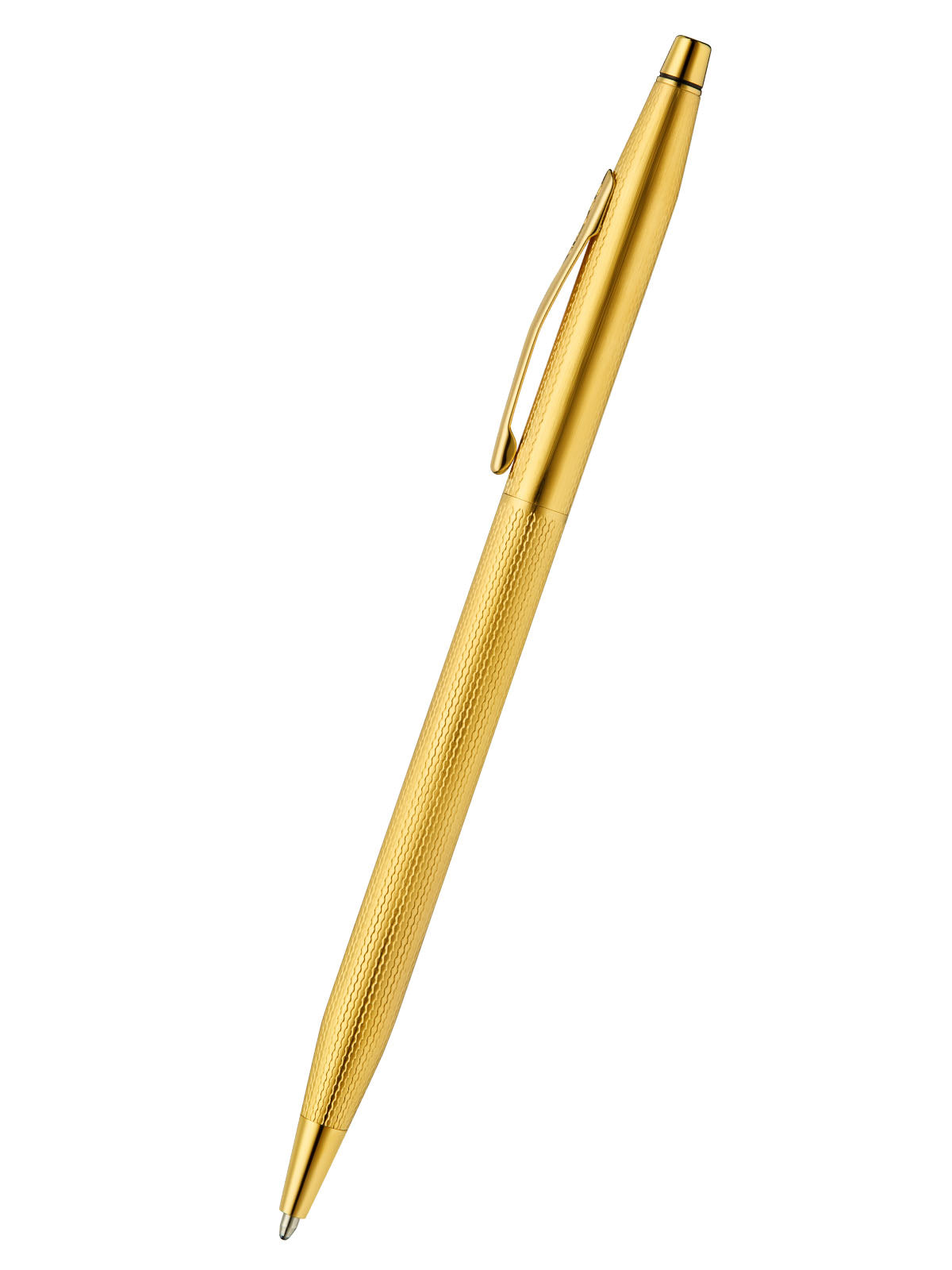 Bolígrafo Cross Classic® Century® de Plaqué Oro 23Kts grabado punta de diamante