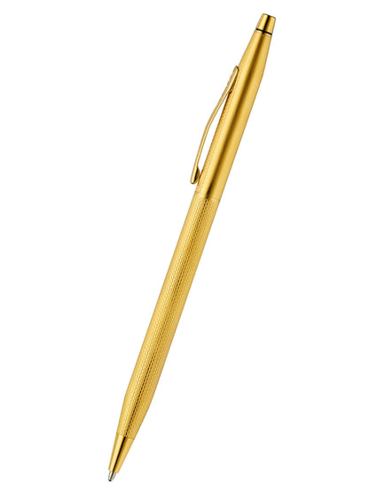 Bolígrafo Cross Classic® Century® de Plaqué Oro 23Kts grabado punta de diamante