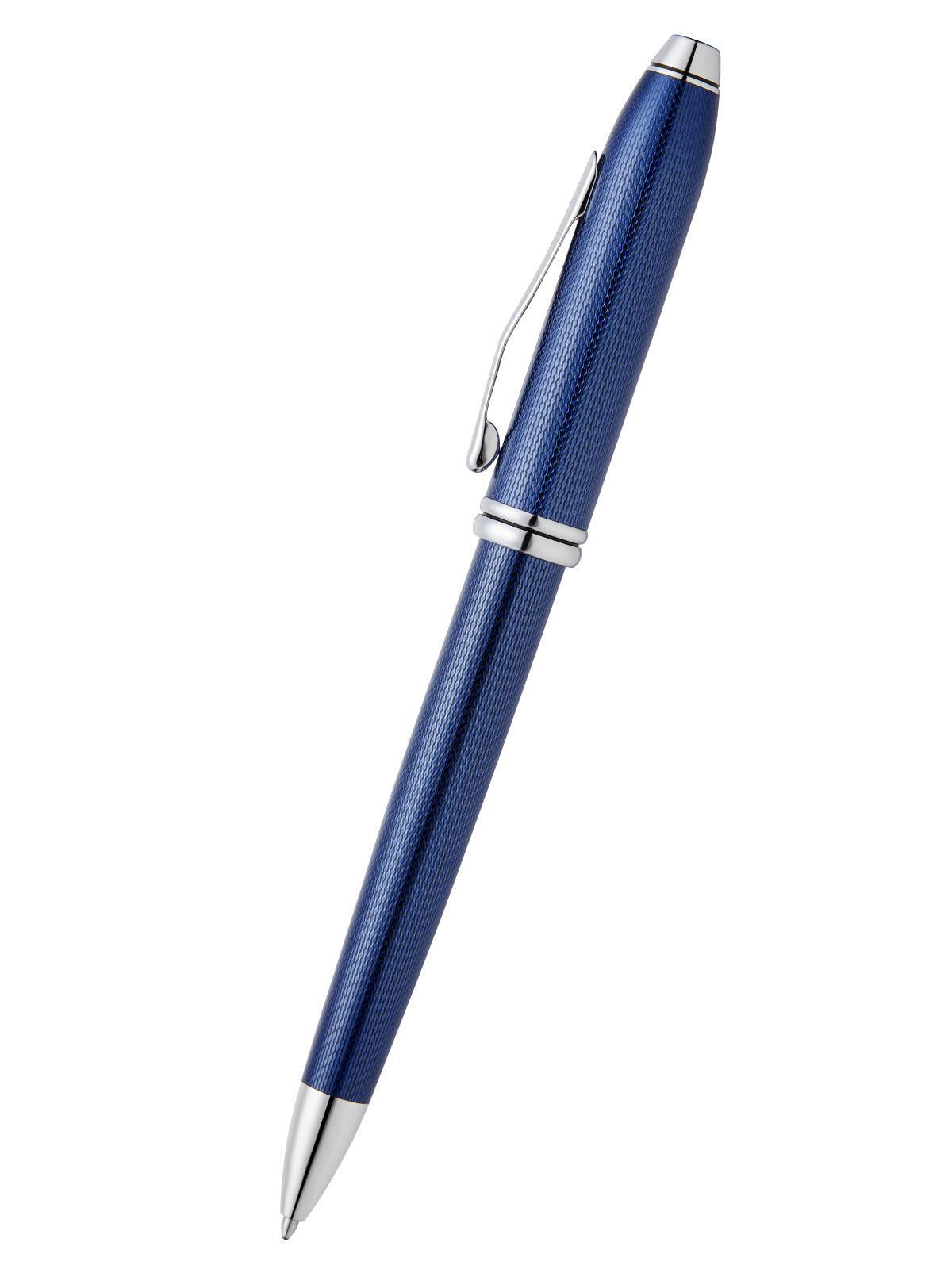 Bolígrafo Cross Townsend® de Azul Cobalto Translúcido grabado punta de diamante