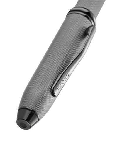 Bolígrafo Cross Townsend® de Laca Gris Pizarra grabado punta de diamante