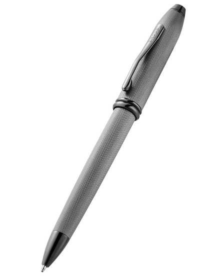Bolígrafo Cross Townsend® de Laca Gris Pizarra grabado punta de diamante