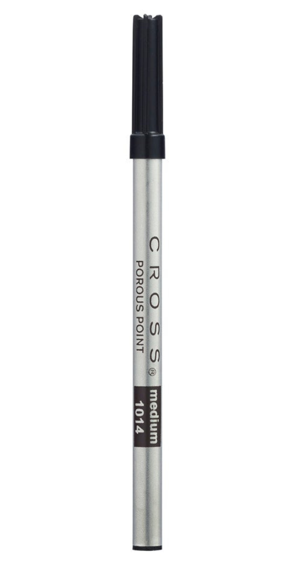 Recambio Cross para Rollerball · Tinta de Gel · Grosor de trazo Medio y tinta Negra · 1 blister con 1 unidad