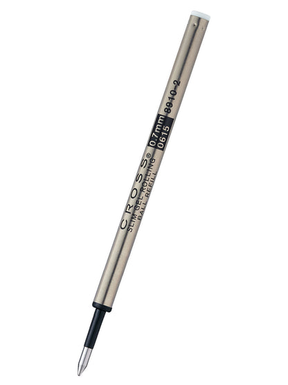 Recambio Cross para Rollerball "Slim" · Grosor de trazo Medio y tinta Azul · 1 blister con 1 unidad