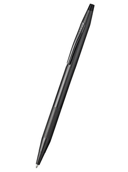 Bolígrafo Cross Classic® Century® · Laca Negra Mate con grabado micro ranurado & PVD