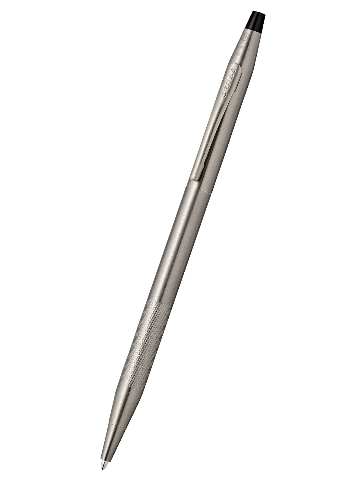 Bolígrafo Cross Classic® Century® · Laca Gris Mate con grabado micro ranurado & PVD