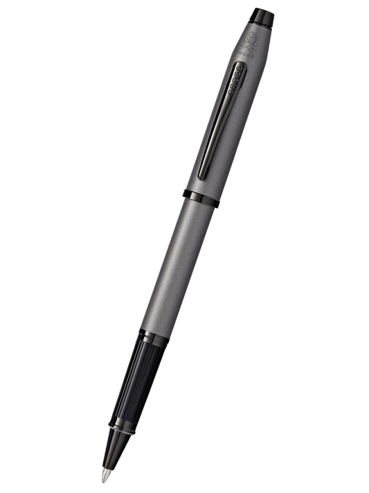 Rollerball Cross Century® II de Laca Gris Gunmetal con detalles en Negro PVD