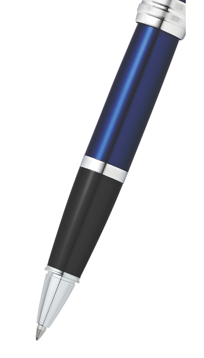 Rollerball Cross Bailey Laca Azul y detalles cromados