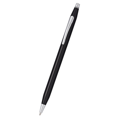 Bolígrafo Cross Classic® Century® PVD Negro Brillante y detalles cromados