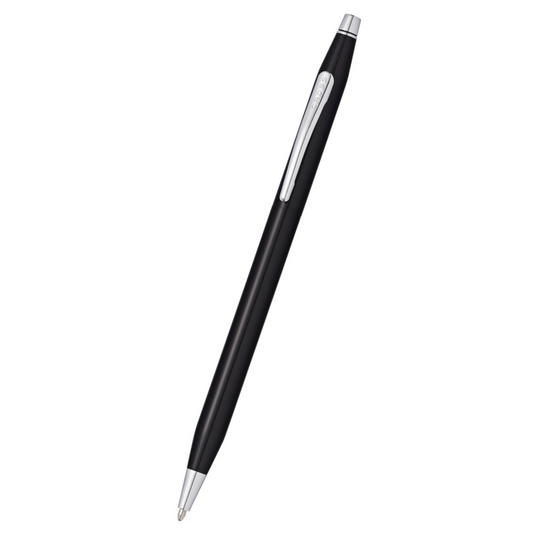 Bolígrafo Cross Classic® Century® PVD Negro Brillante y detalles cromados