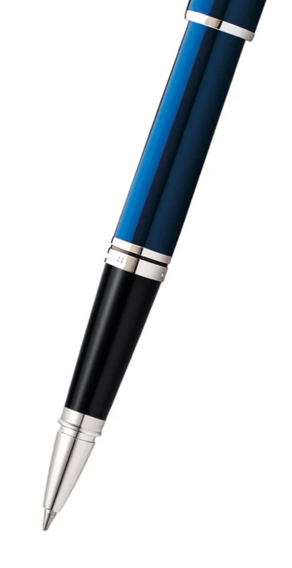 Rollerball Cross Coventry Laca Azul con detalles cromados