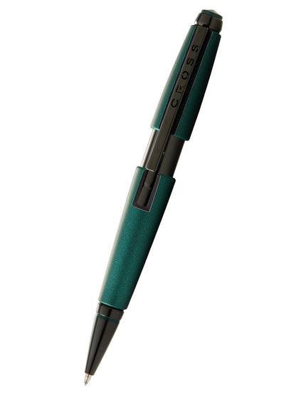 Rollerball Cross Edge Verde Mate y detalles negro brillante