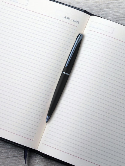 ATX® Basalt Black with Blue PVD Ballpoint Pen
