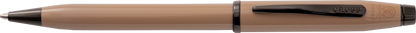 Bolígrafo Cross Century® II de Laca Beige Arena y PVD Negro
