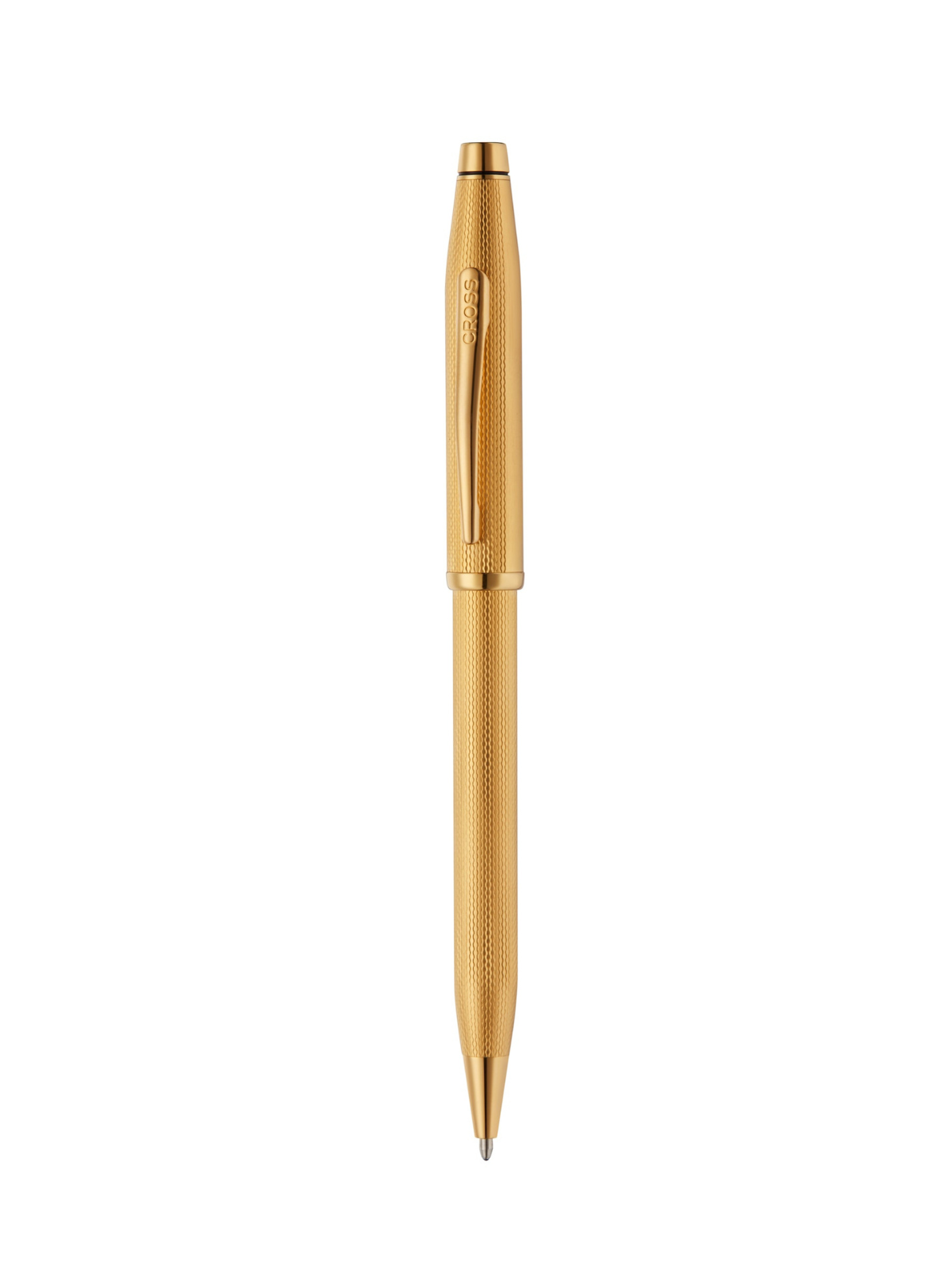 Bolígrafo Cross Century® II de Plaqué Oro 23Kts y grabado punta de diamante