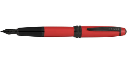 Bailey™ Matte Red Lacquer Stainless Steel Medium Nib Fountain Pen