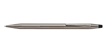 Classic Century Titanium Gray PVD 0.7MM Pencil with Micro-knurl Detail