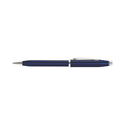 Bolígrafo Cross Century® II de Laca Azul y detalles cromados