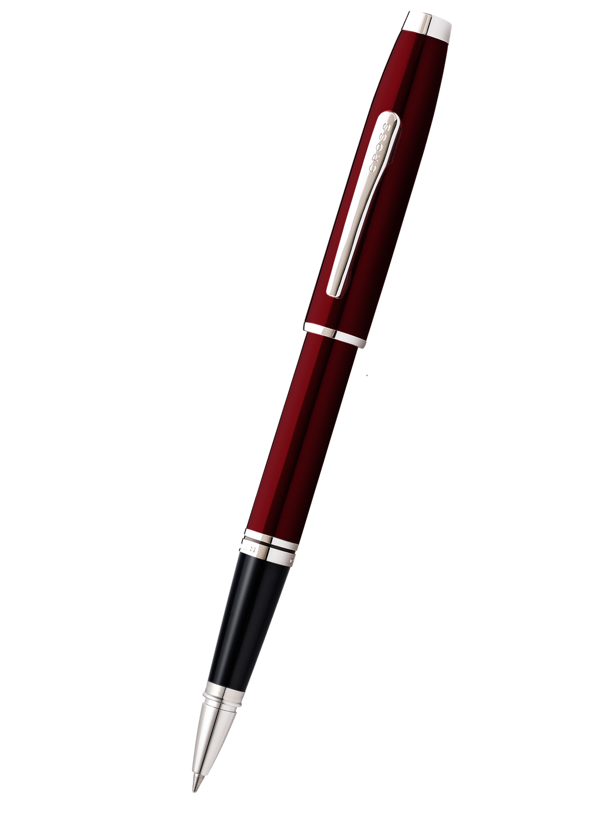 Rollerball Cross Coventry Laca Roja con detalles cromados