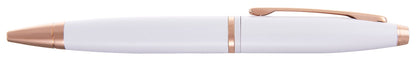 Calais Pearlescent White Lacquer Ballpoint Pen