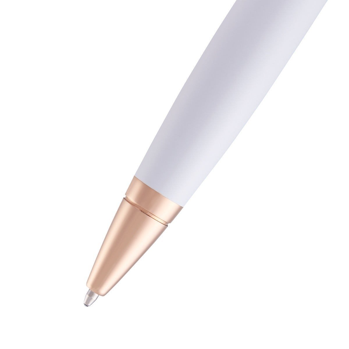 Calais Pearlescent White Lacquer Ballpoint Pen