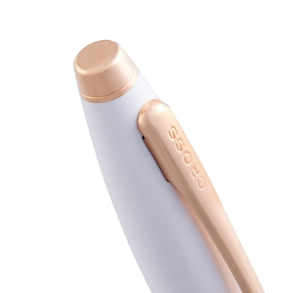 Calais Pearlescent White Lacquer Ballpoint Pen