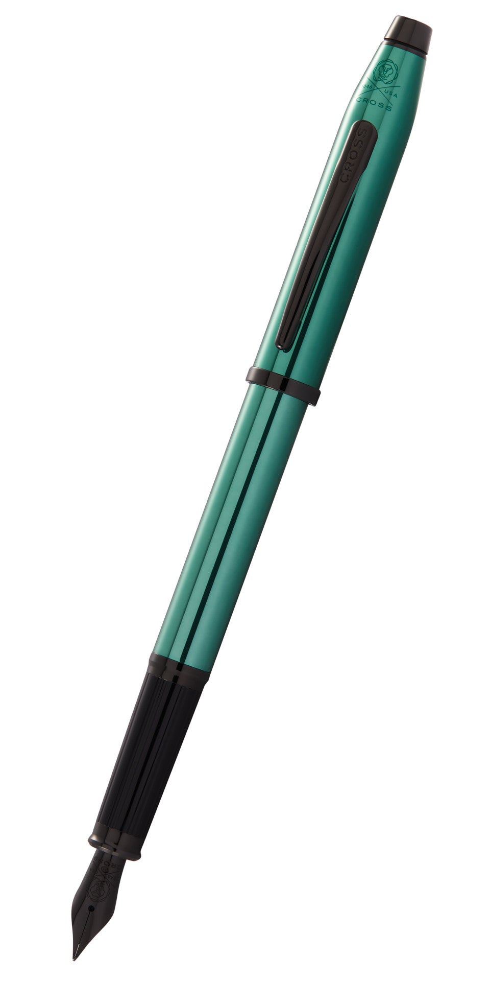 Century II Translucent Green Lacquer Fountain Pen
