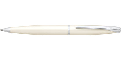 ATX Pearlescent White Lacquer Ballpoint Pen