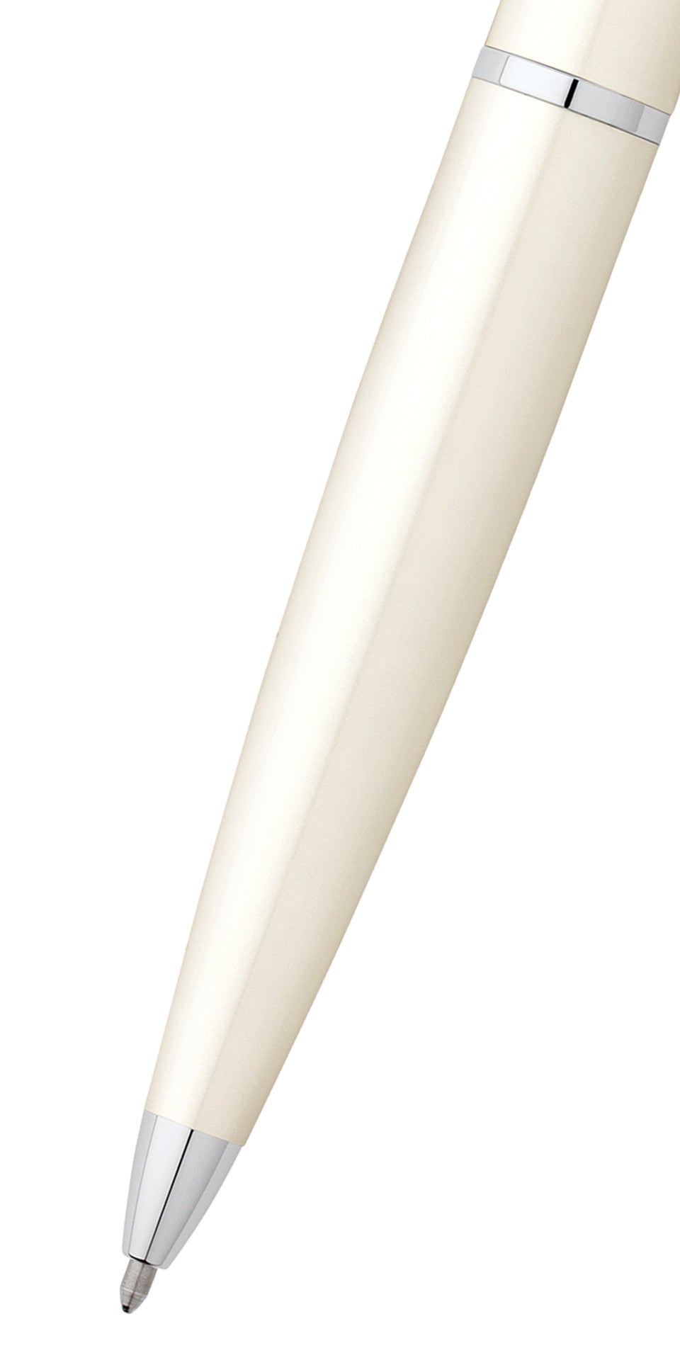 ATX Pearlescent White Lacquer Ballpoint Pen