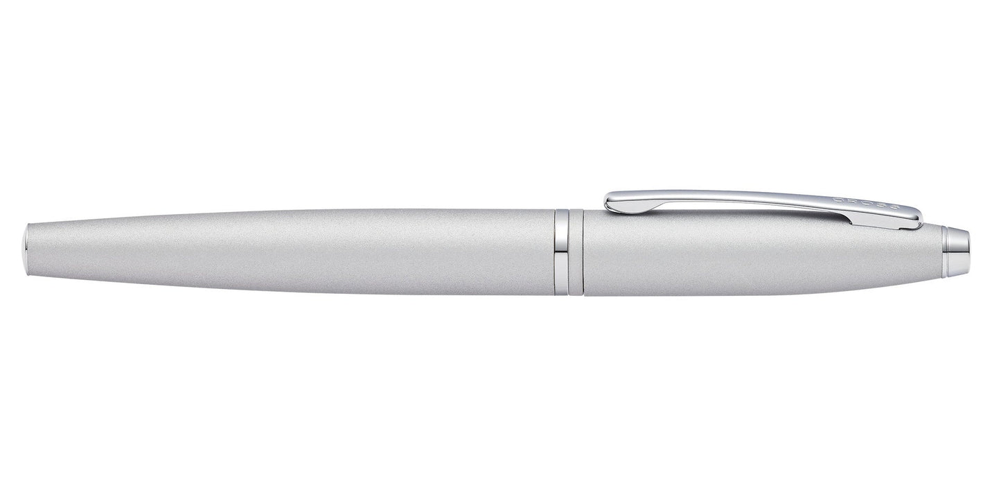 Calais Satin Chrome Fountain Pen