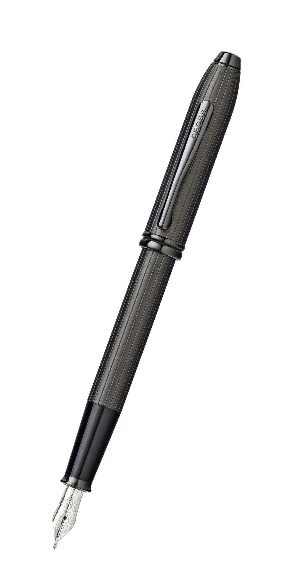 Townsend® Matte Black PVD Fountain Pen