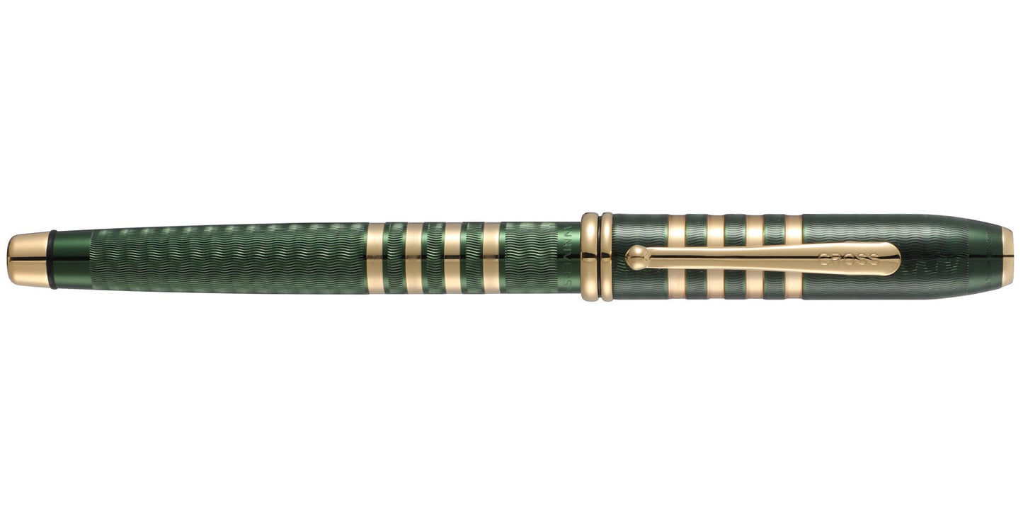Townsend Special-Edition 175th Anniversary Collection Translucent Green Lacquer Rollerball Pen