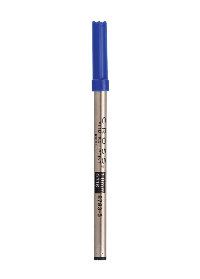 Slim Ballpoint Pen Refill - Blue - Single Pack