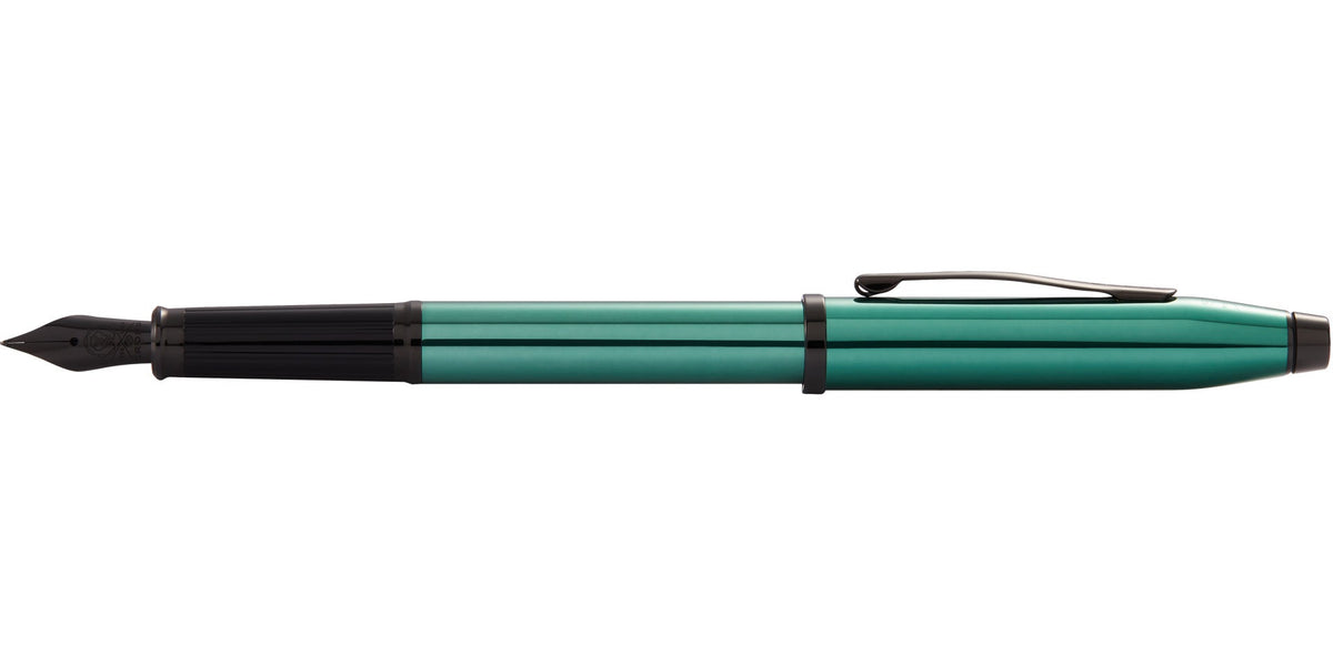 Century II Translucent Green Lacquer Fountain Pen
