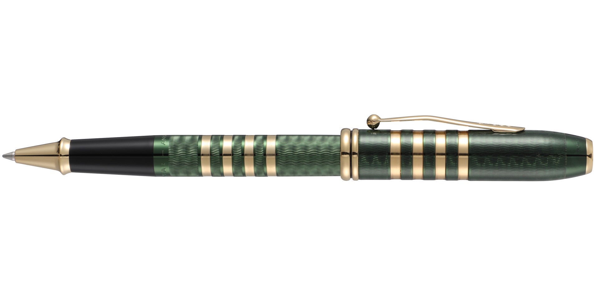 Townsend Special-Edition 175th Anniversary Collection Translucent Green Lacquer Rollerball Pen