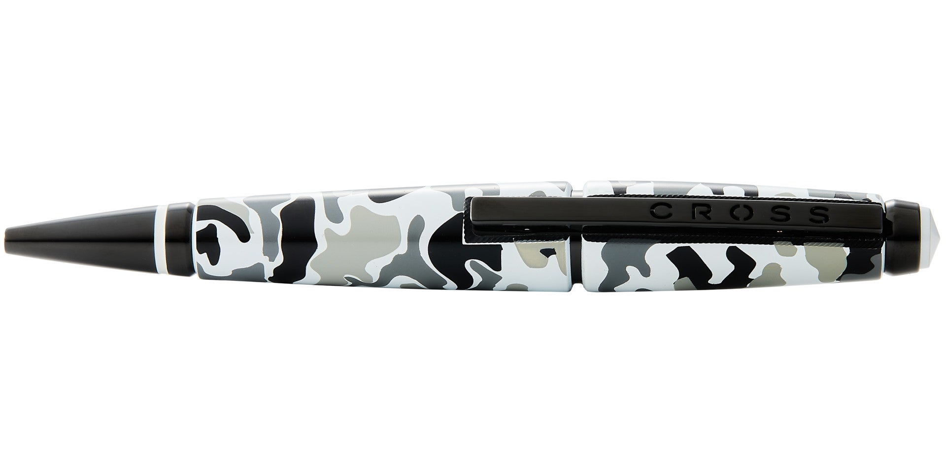 Edge Black and White Camo Gel Rollerball Pen