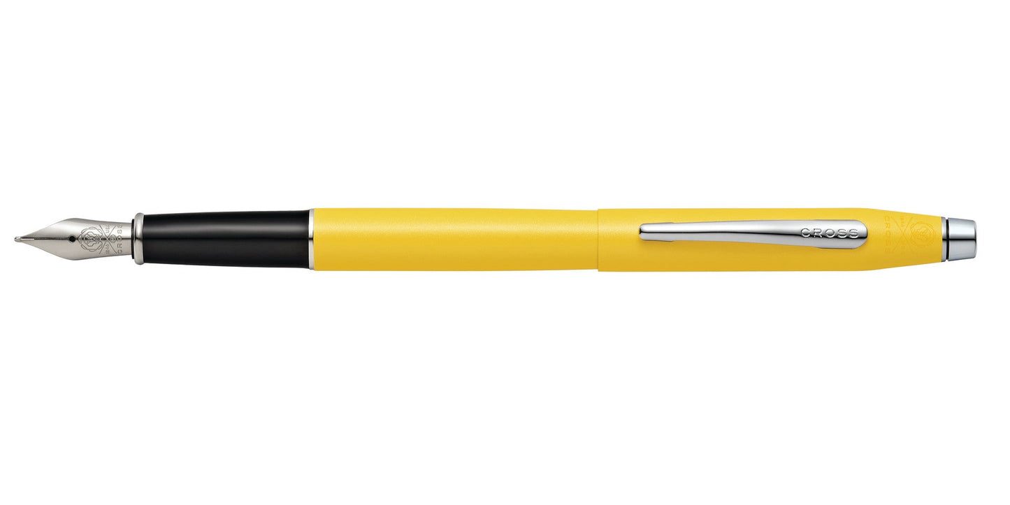 Classic Century Sunrise Yellow Pearlescent Lacquer Fountain Pen
