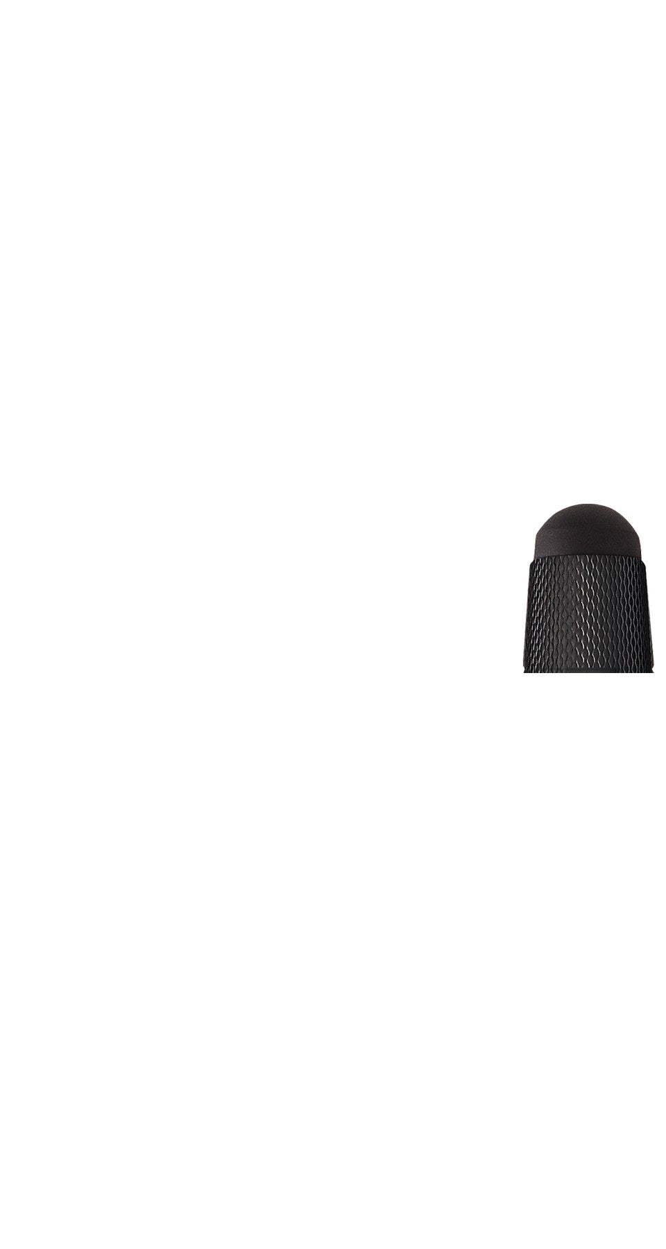 Tech3+ Stylus Top Accessory - Brushed Black PVD