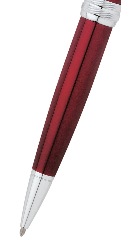 Bailey Red Lacquer Ballpoint Pen