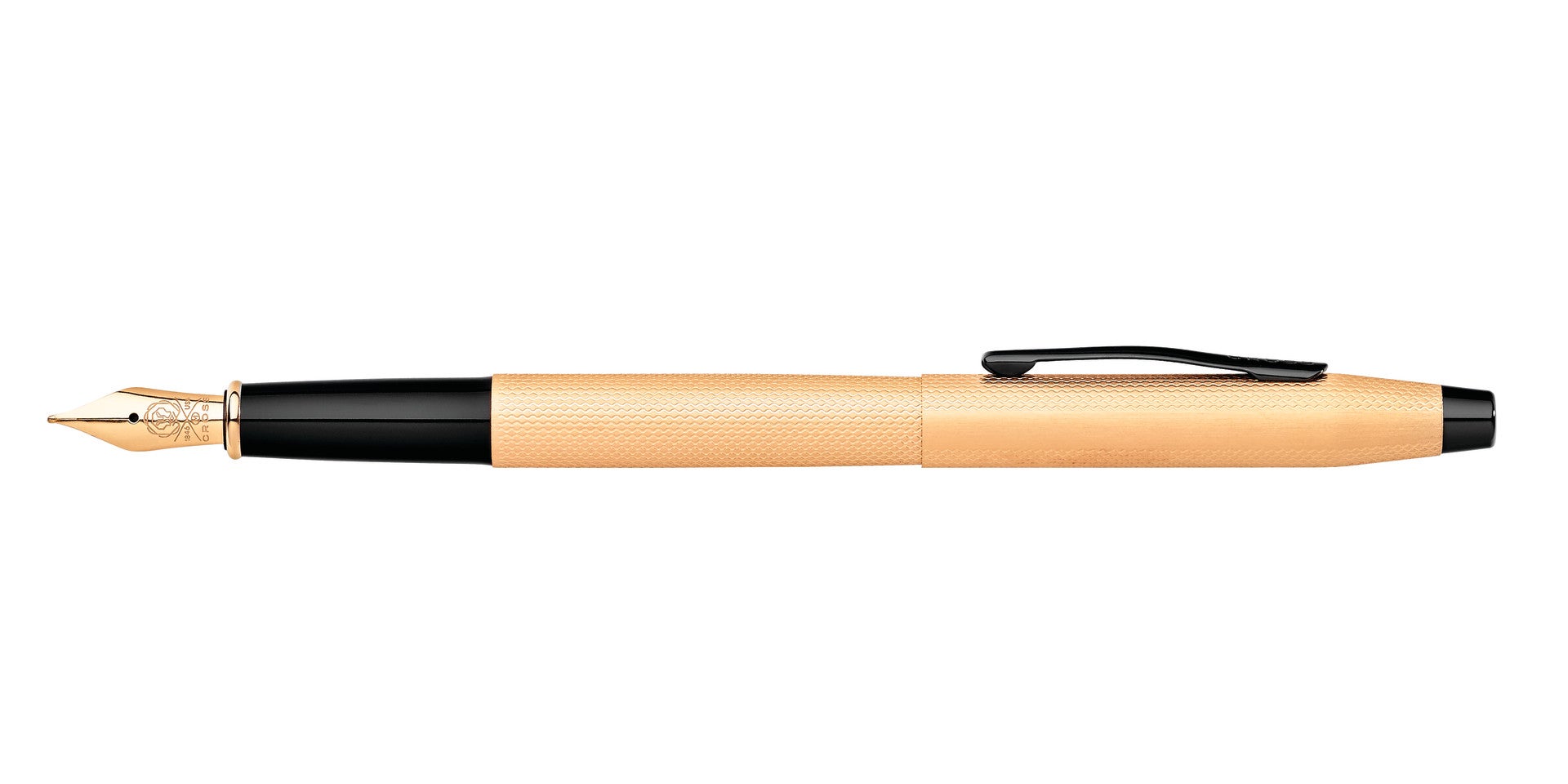 Classic Century Brushed Rose-Gold PVD Fountain Pen
